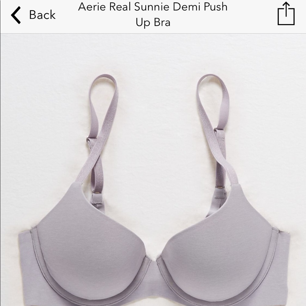 Aerie Demi push up bra 34DD